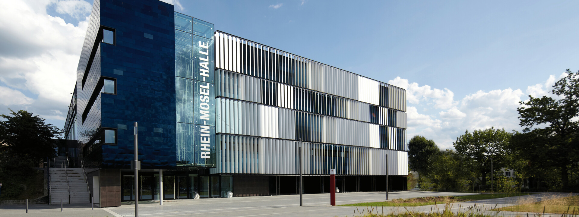 RMH.jpg © Außenansicht der Rhein-Mosel-Halle in Koblenz ©