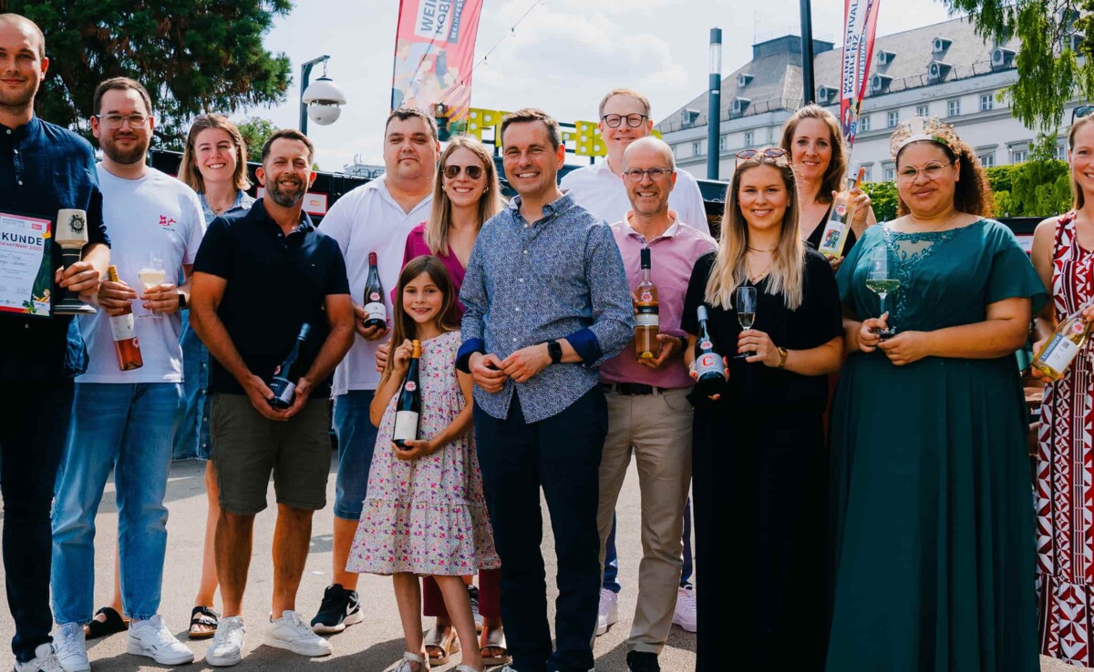 Verleihung WeinKaiserWein Gewinn 2025 &copy; Koblenz-Touristik, Gabriel Volkovic